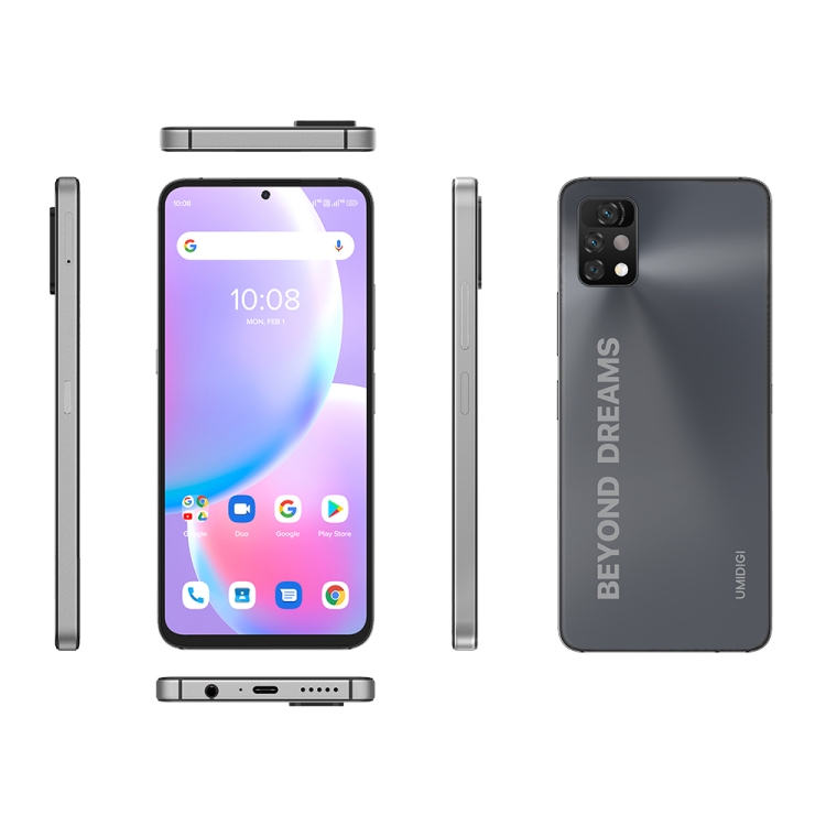  Umidigi A11 Pro Max 128GB + 8GB  Color Gris Android 11