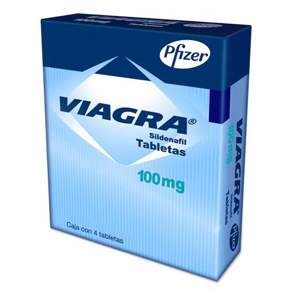 Sildenafil Viagra Pfizer Pastilla Azul 100 Mg Tableta