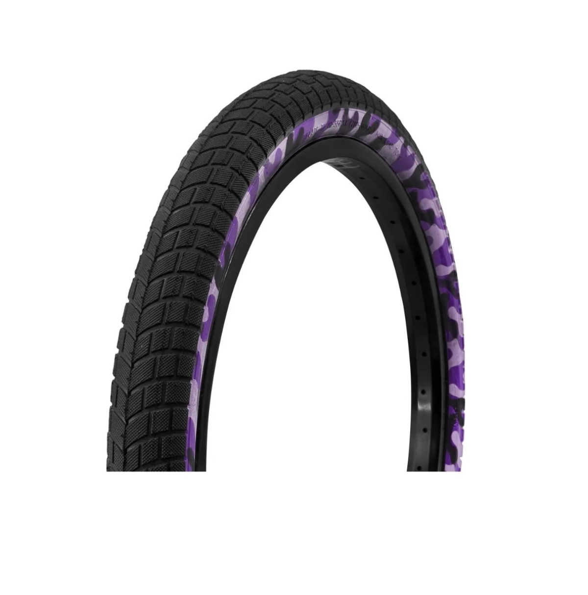 DOS LLANTAS R-20 X 2.125 CAMUFLAJE R-20 BMX CROSS MORADO ENDY1