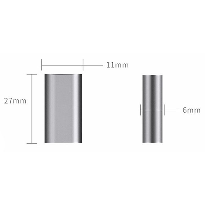Adaptador Cargador IP Appl Pencil 1 Gen Lightn Hembra a Hembra