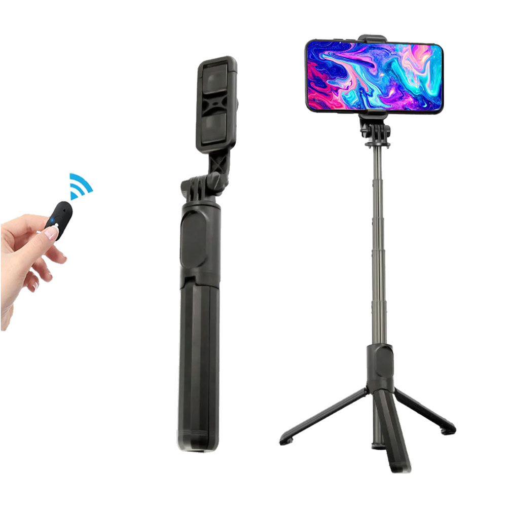 Palo Stick Selfie y Tripie 2 en 1 Bluetooth Q07