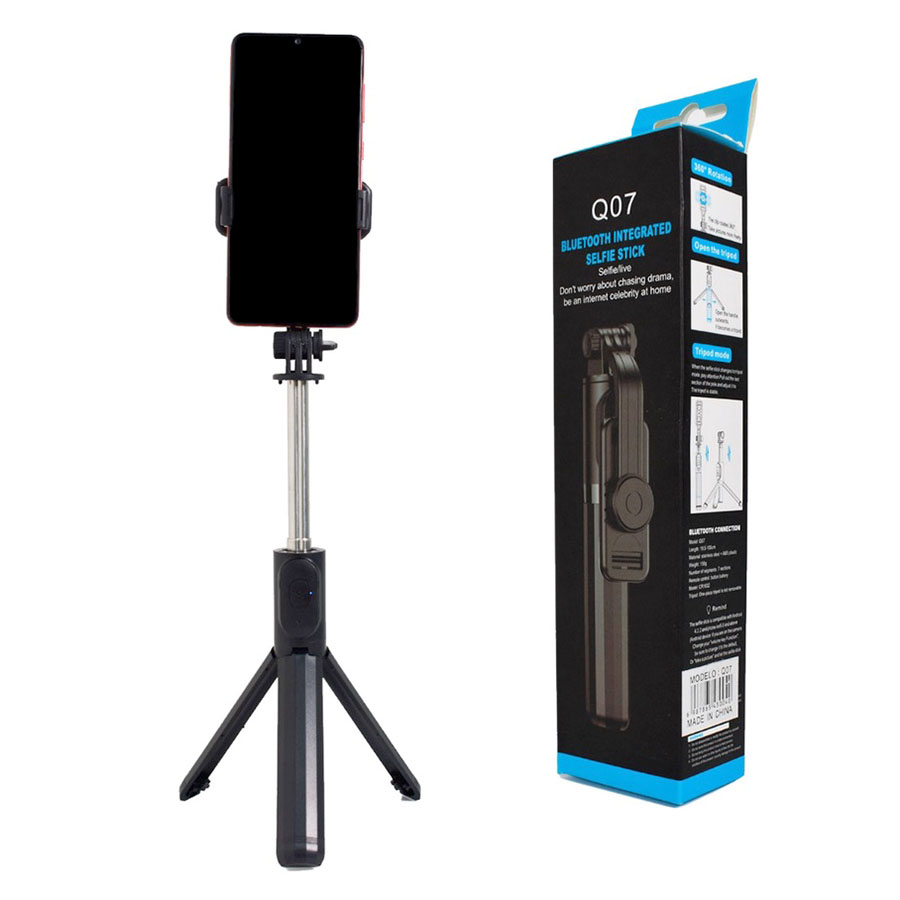 Palo Stick Selfie y Tripie 2 en 1 Bluetooth Q07