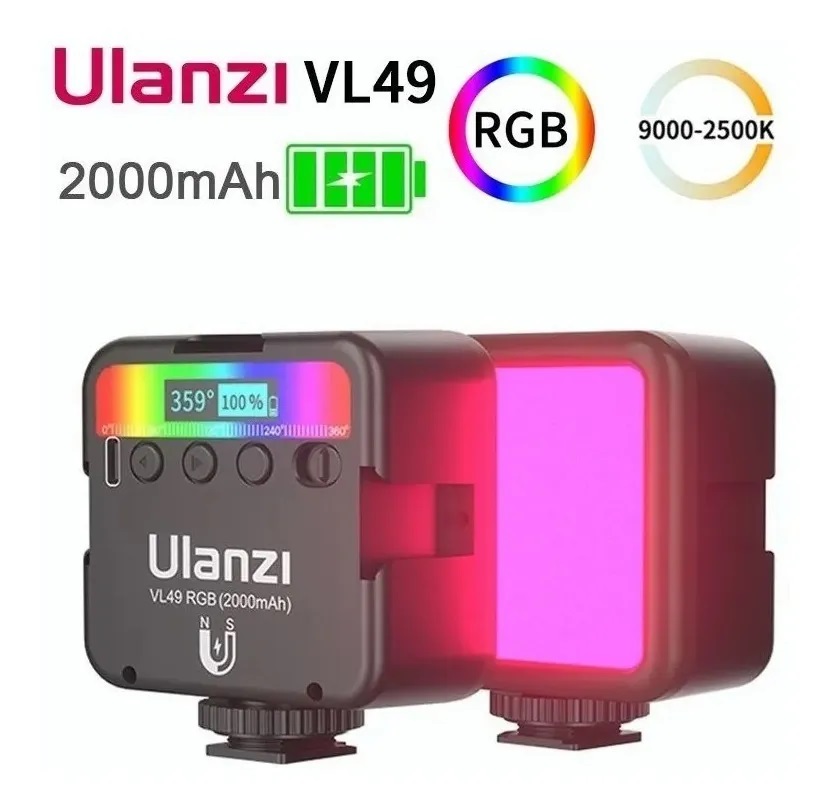 Luz De Relleno Led Ulanzi De Bolsillo Para Fotografía y Video