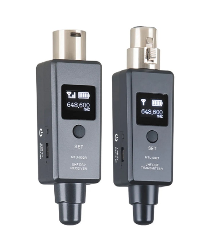 Sistema De Receptor Y Transmisor Uhf Para micrófono Inalámbrico