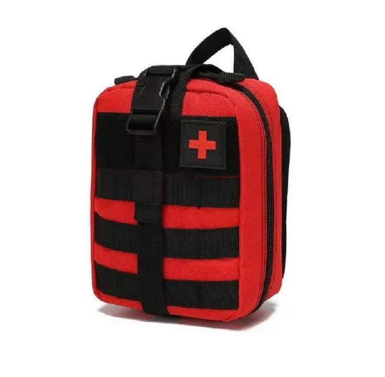 Mochila Botiquín Táctico Militar Rojo