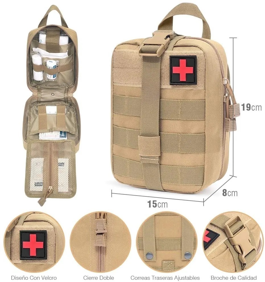 Mochila Botiquín Táctico Militar Nude