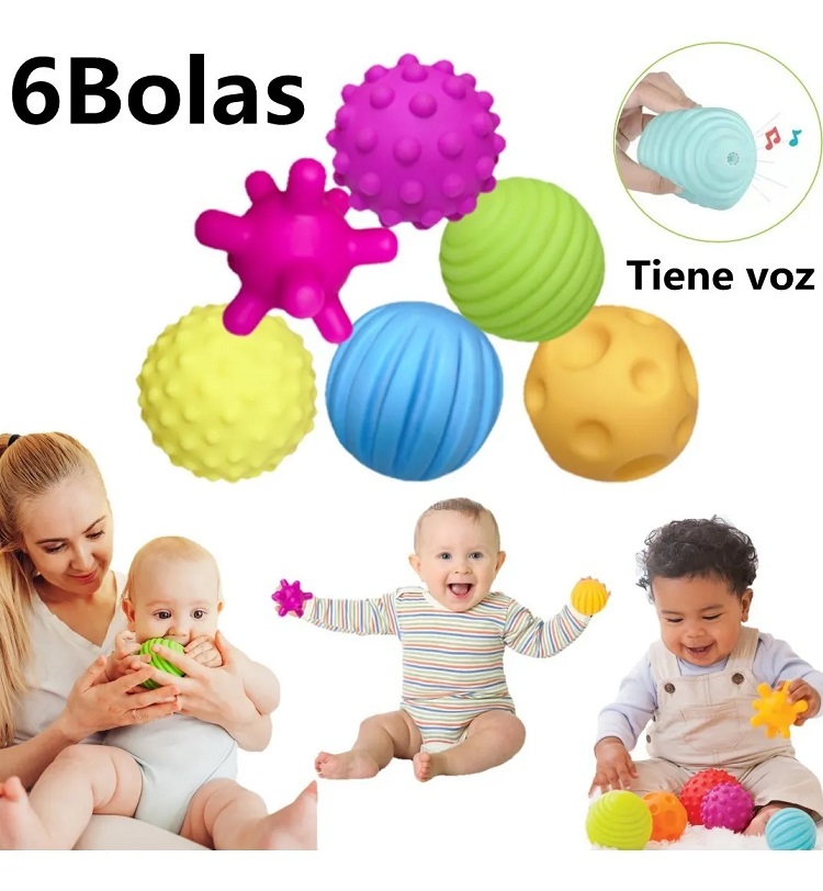 Pelota Sensorial Para Bebés, pelotade Entrenamiento Sensorial