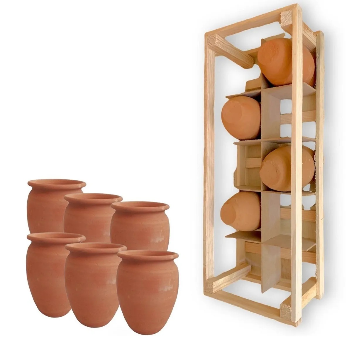 Cantaritos De Barro, Jarros Locos , 10 Pz