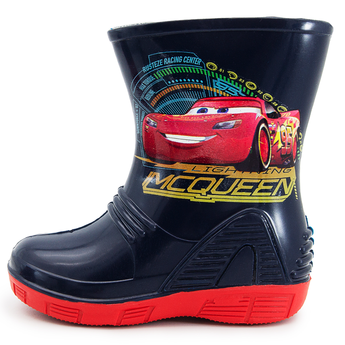 Bota Lluvia Niño Cars Rayo Mcqueen Disney Waldo 13-21