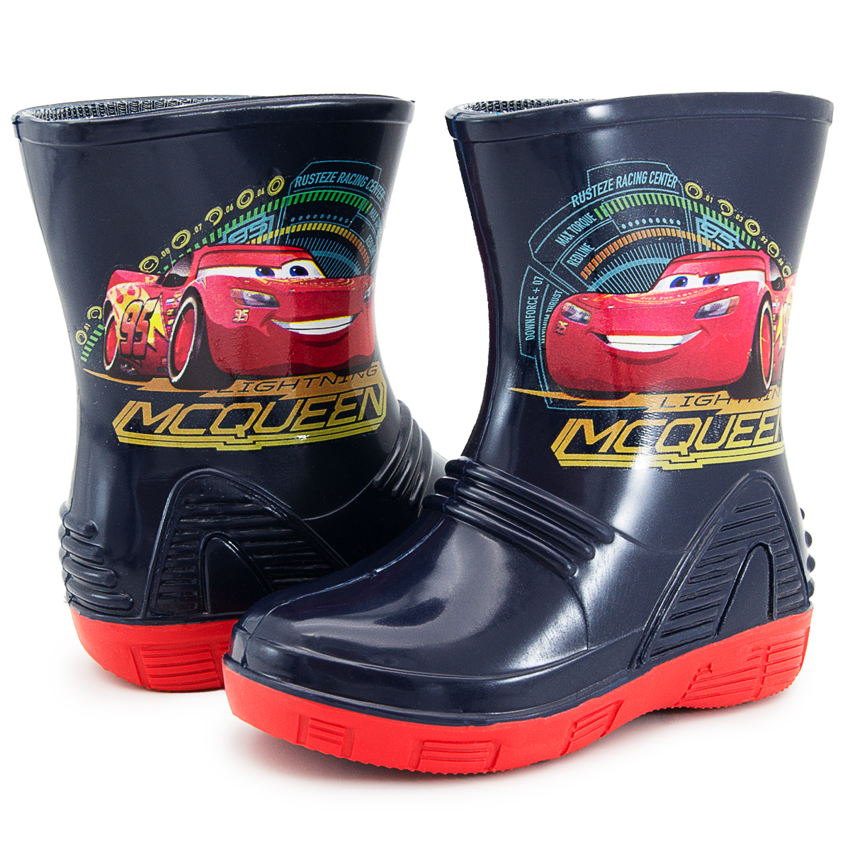 Bota Lluvia Niño Cars Rayo Mcqueen Disney Waldo 13-21