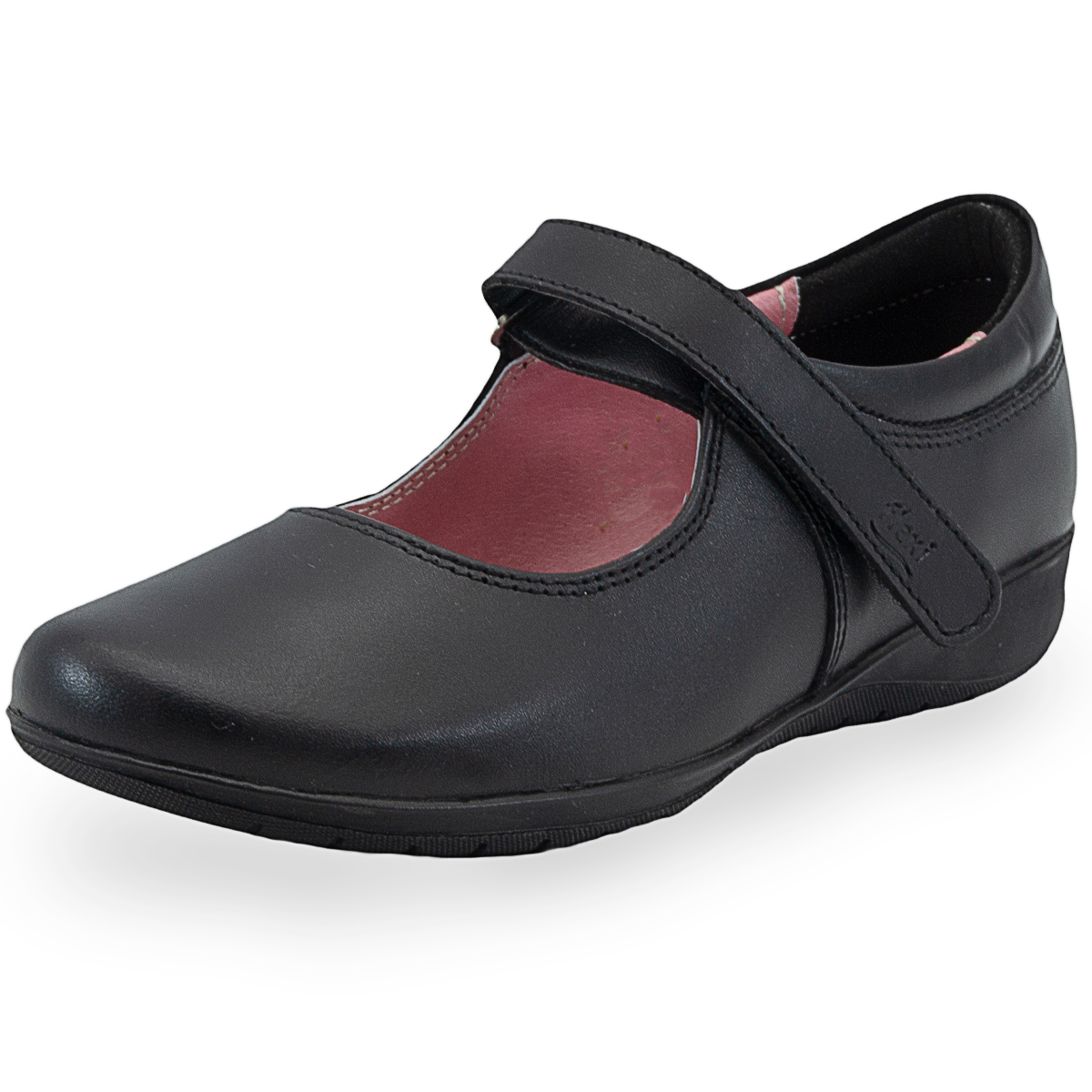 Calzado Escolar Juvenil Flexi Piel Color Negro 22-26