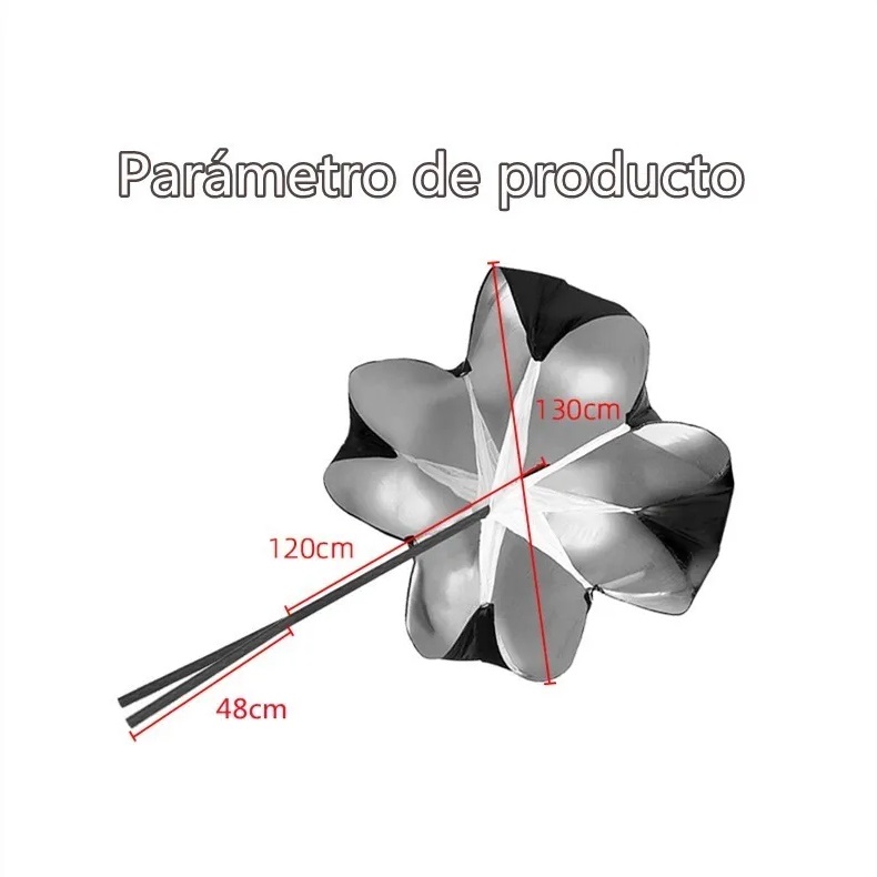 Paracaídas Resistencia Para Entrenamiento Fuerza Velocidad