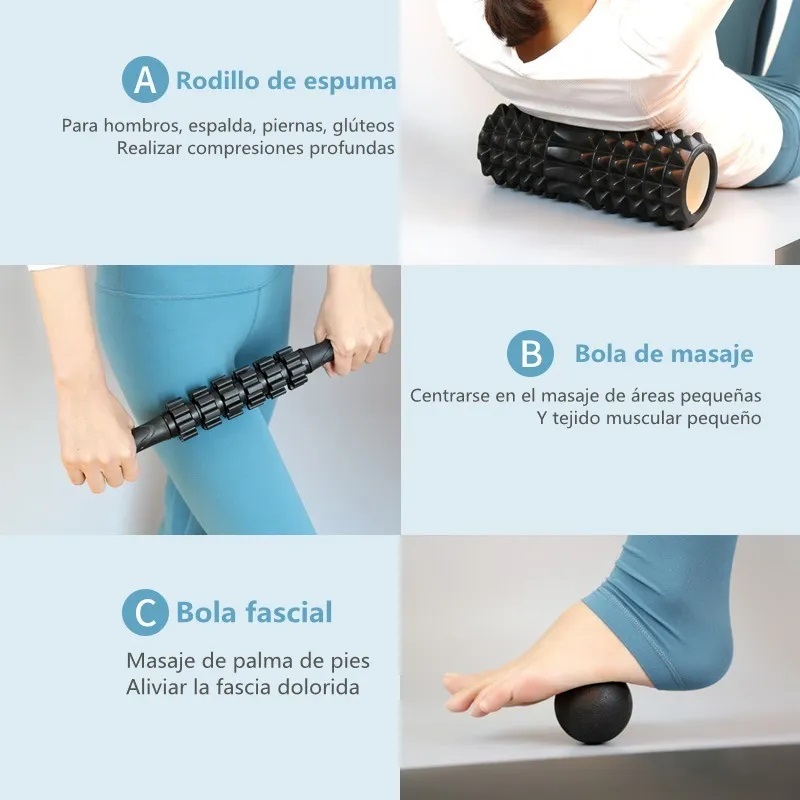 Rodillo De Espuma Para Pilates Yoga