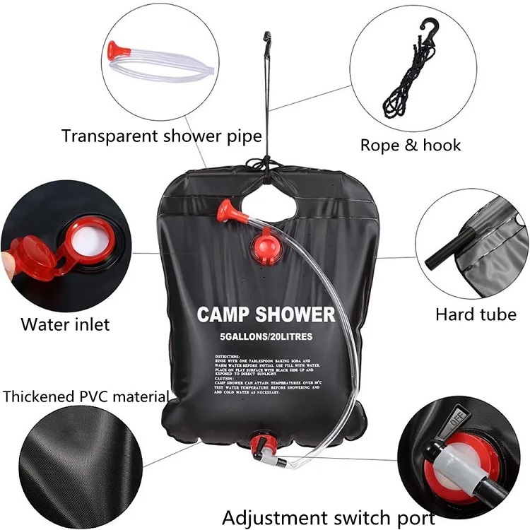 Regadera de Ducha Solar