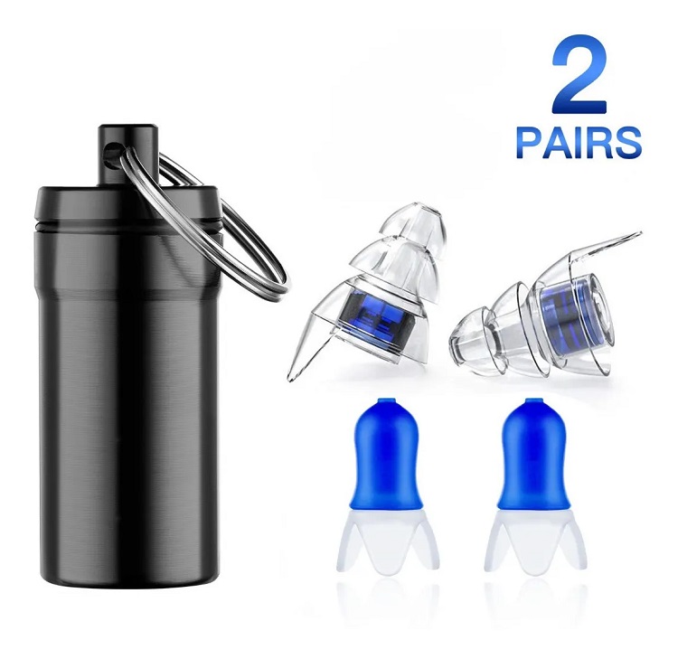 Tapones Auditivos Con cancelación De Ruido 2 Pares