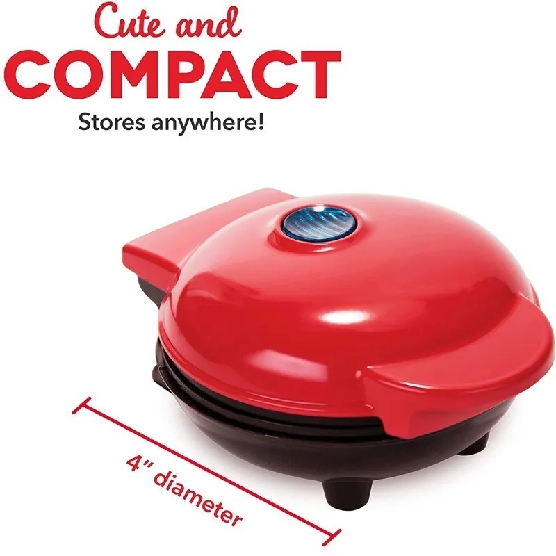 Waflera Eléctrica Para Waffles En Forma De Corazon