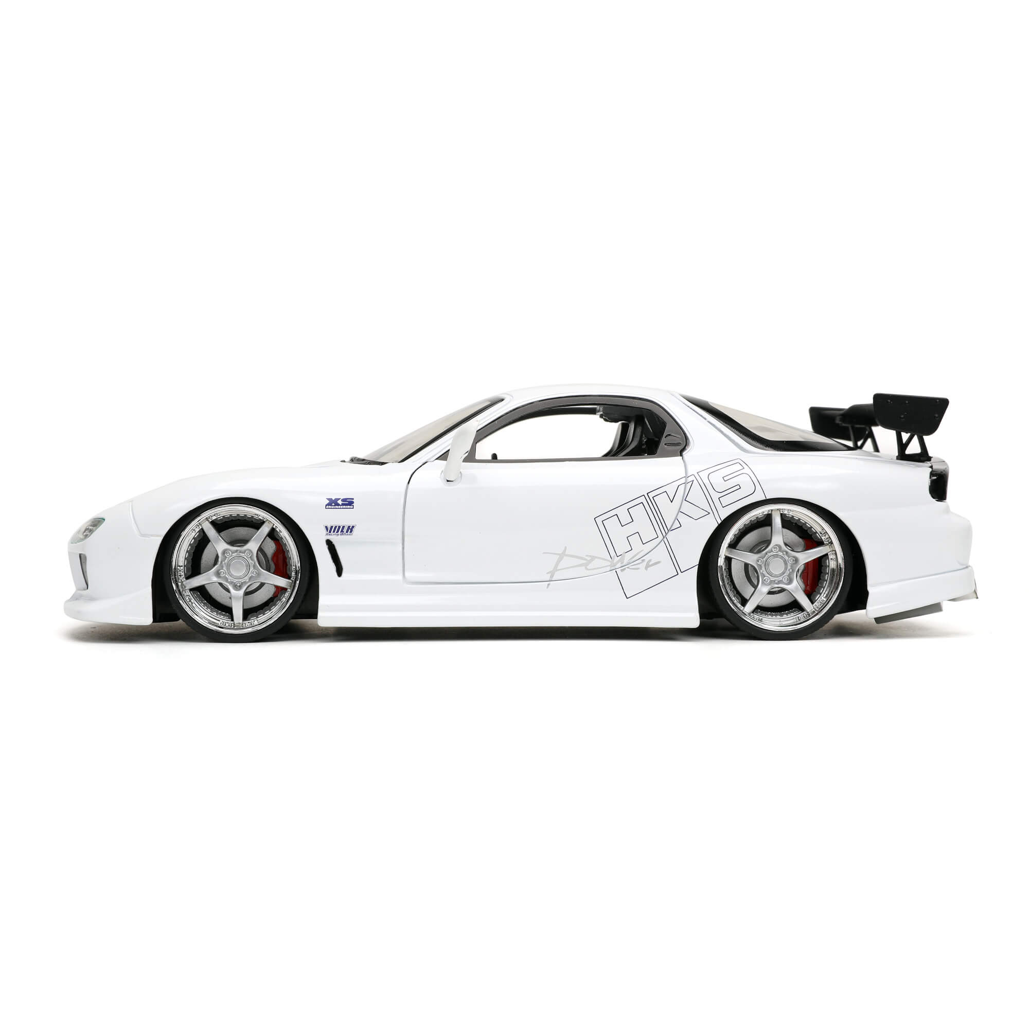 1993 Mazda RX-7 BLANCO Rapido y Furioso JADA TOYS ESCALA 1:24