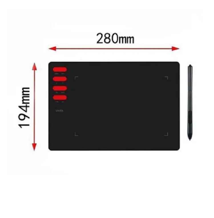 Tableta Gráfica Con Otg 8192 Niveles De Presión