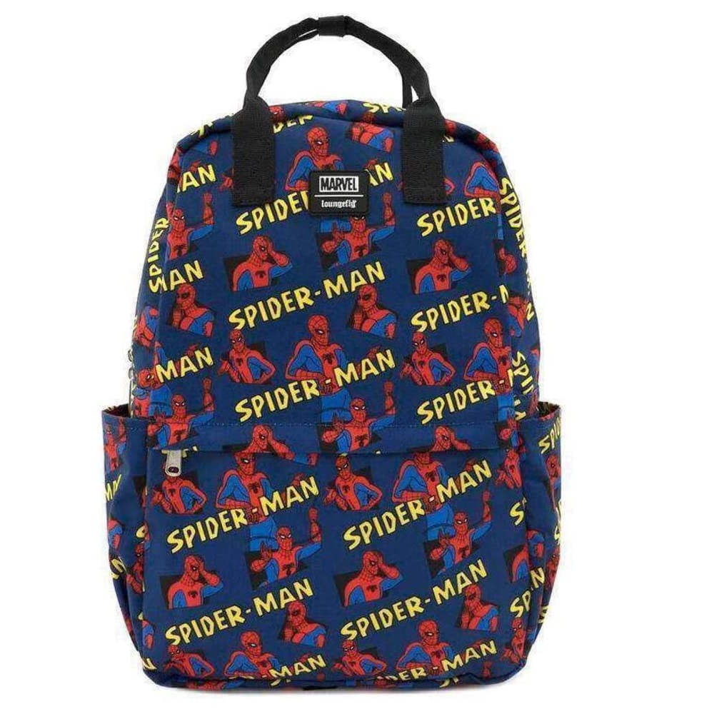 Mochila Spider-Man de nylon SPIDERMAN 45cm Backpack MARVEL Loungefly