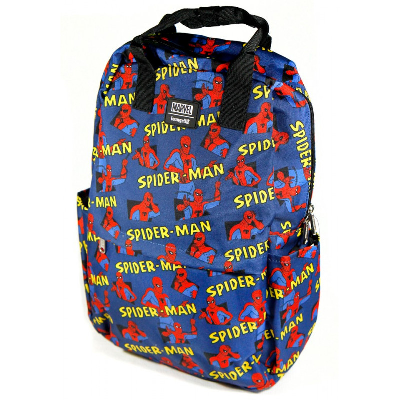 Mochila Spider-Man de nylon SPIDERMAN 45cm Backpack MARVEL Loungefly