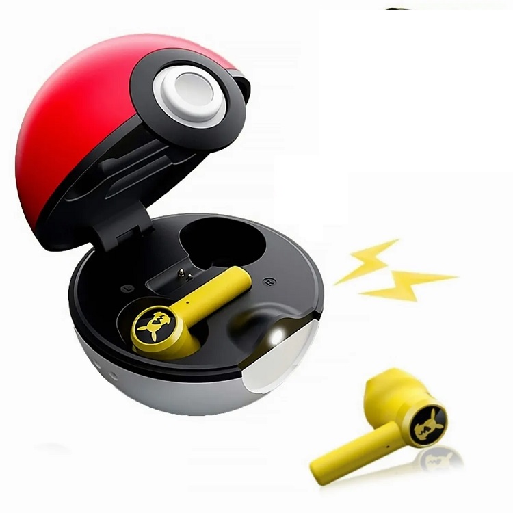 Audífonos Inalámbricos Hi-fi Bluetooth De Pokémon Pikachu