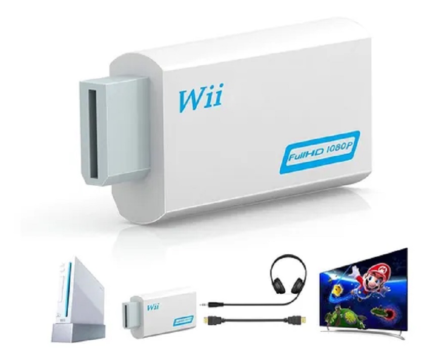 Convertidor Adaptador De Wii A Pc/tv Hd Con Hdmi