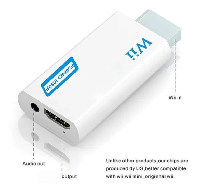 Conector de wii online a hdmi