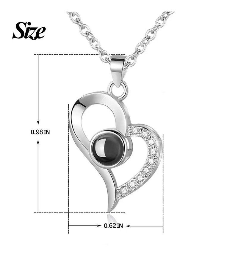 Collar Con Dije Te Amo Ideal Para Pareja