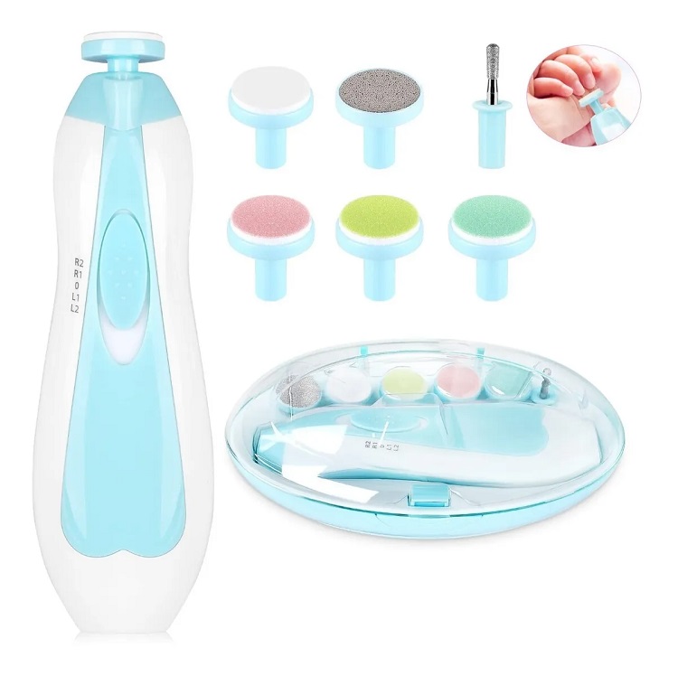 Juego De Lima De Uñas Eléctrica Para Adultos Y Bebés