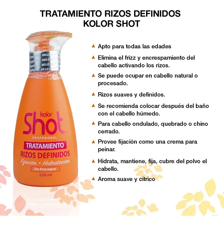 Tratamiento Profesional Rizos Definidos Kolor Shot 250 Ml