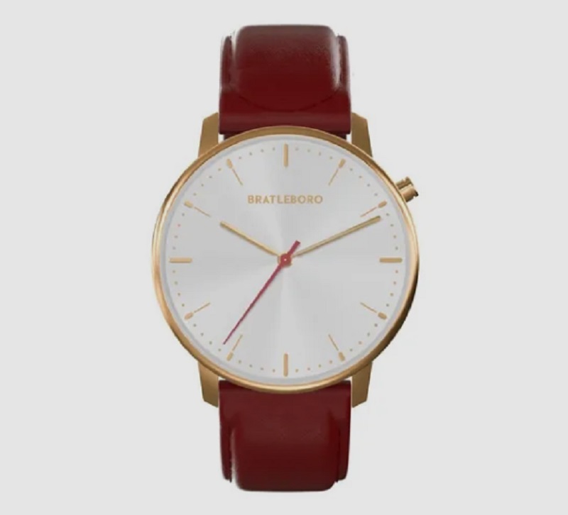 Reloj Bratleboro Mujer Acadia  Rojo