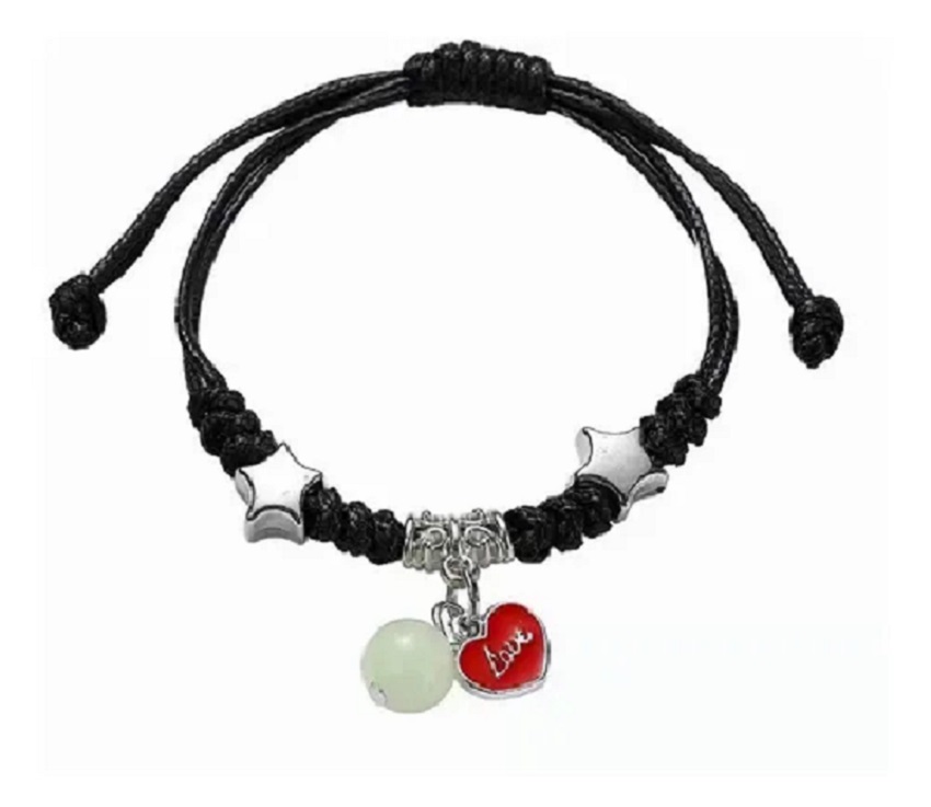 1 Par Pulsera Pareja/amistad Brillan Iman