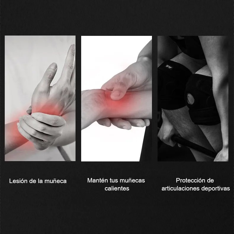 Par Muñequeras Crossfit Gym Pesas Gimnasio Premium