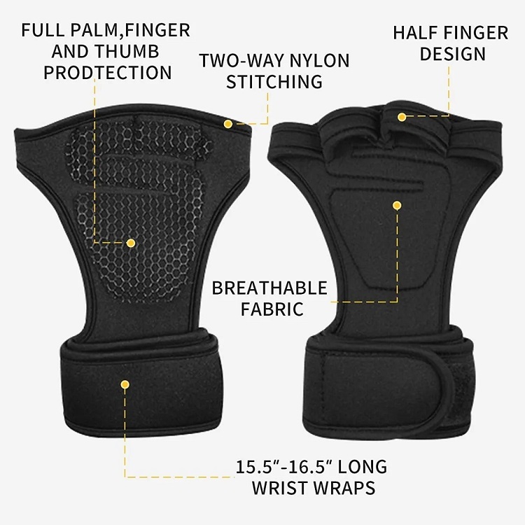 Guantes Para Gym Hombre Crossfit Tacticos Pesas Gimnasio Talla XL