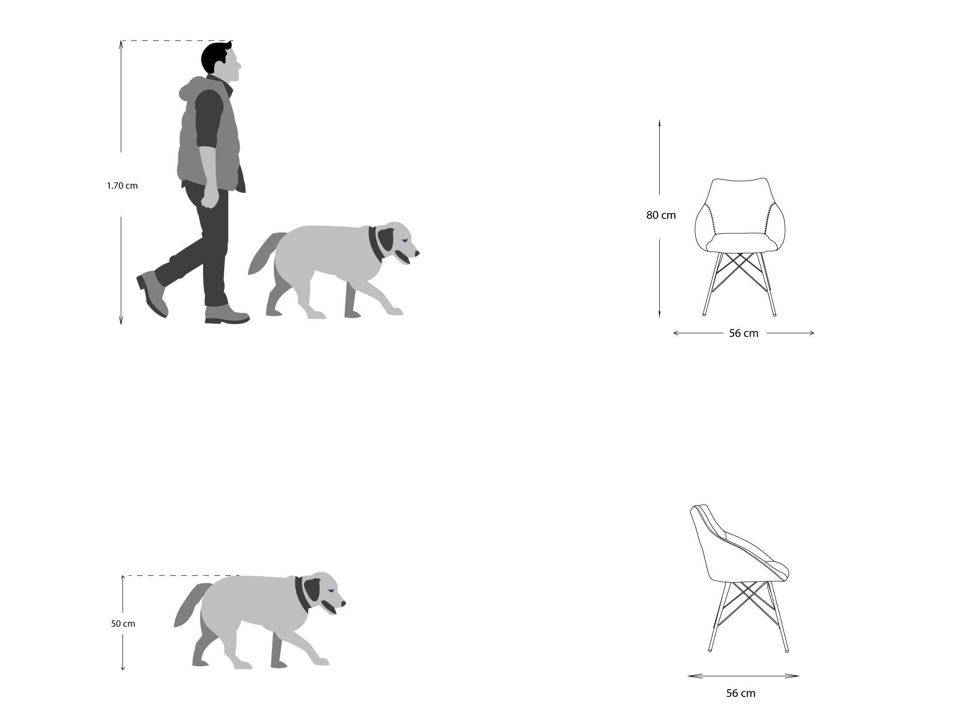 2 Sillones Individuales Jewel de Tela color Rosa