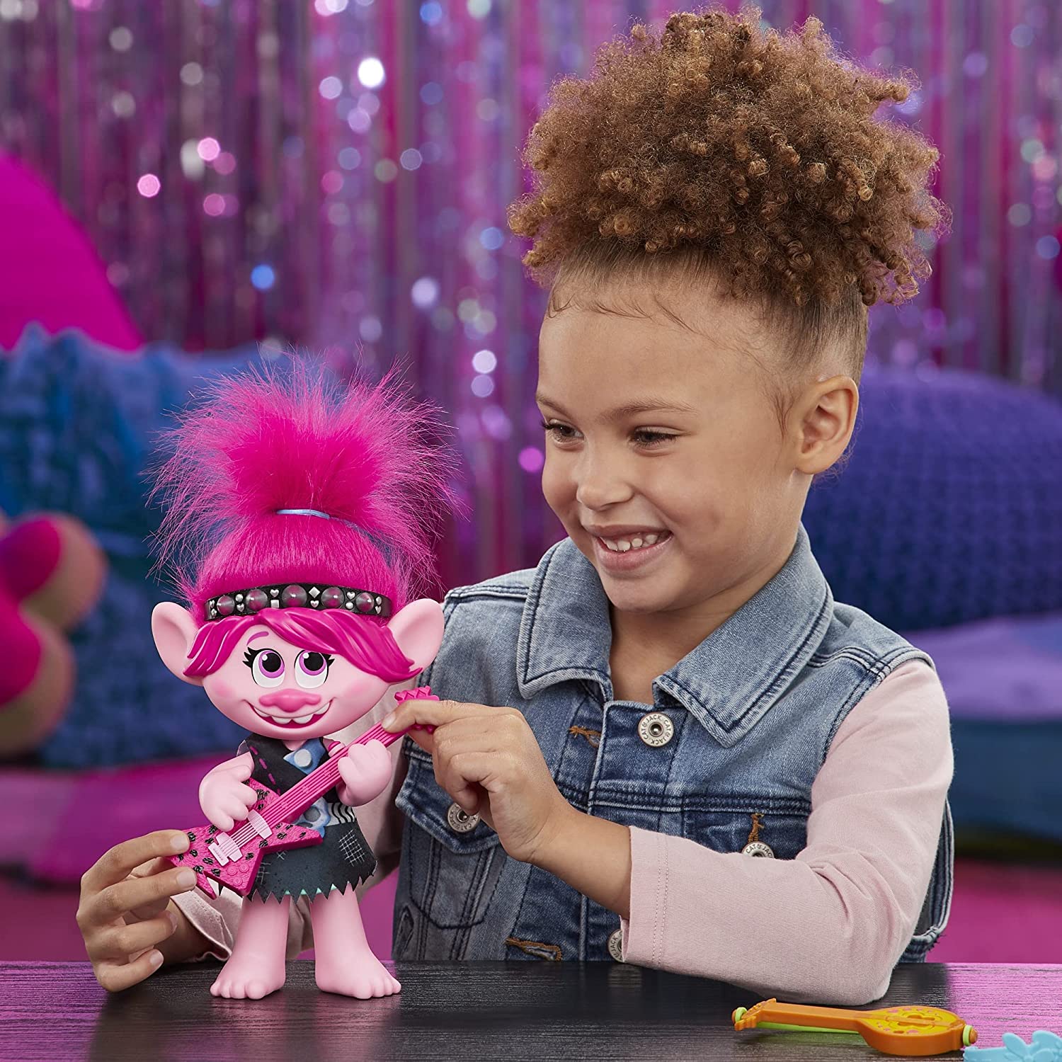 Trolls World Tour La Película Muñeca Pop & Rock Poppy