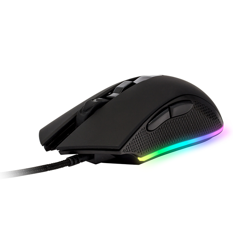 KIT GAMER VORAGO START THE GAME TECLADO RGB + MOUSE RGB + TAPETE + DIADEMA RGB