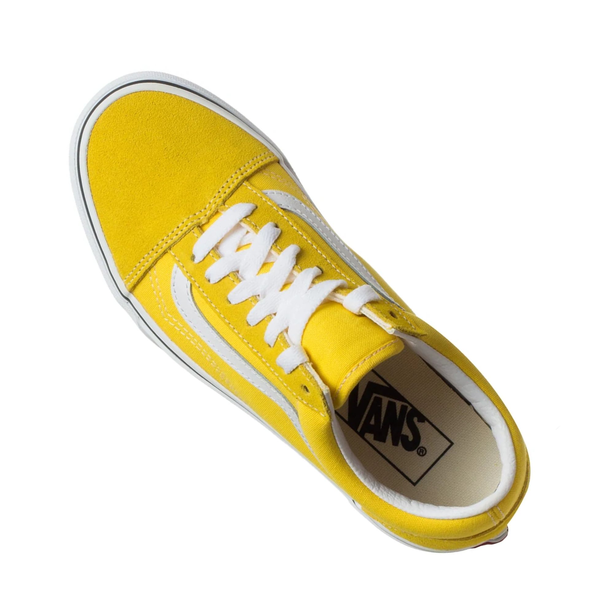 Tenis Vans Old Skool Cyber Amarillo Dama Originales 3WKTCA1