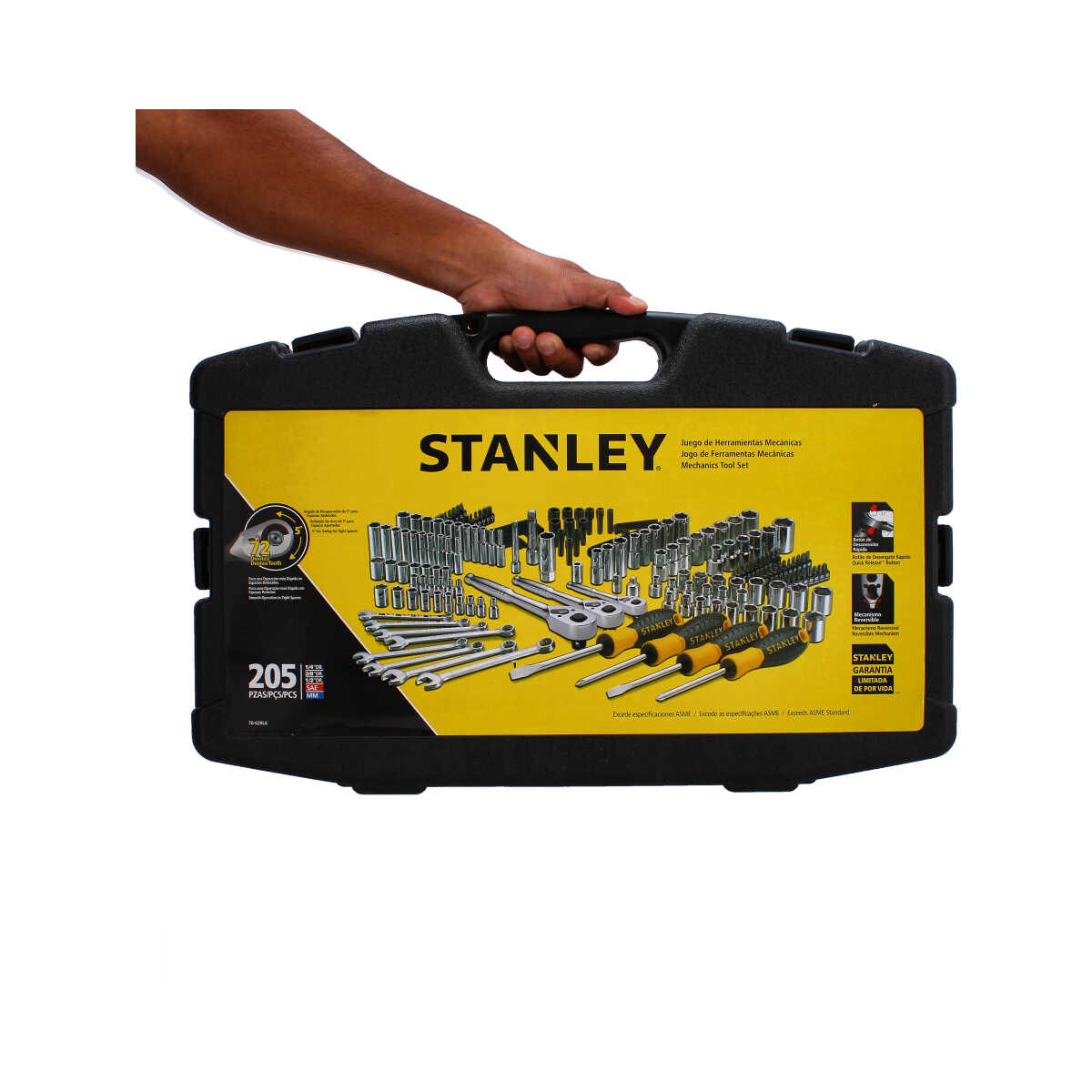 Autoclé Profesional con 205 piezas 70-629LA Stanley