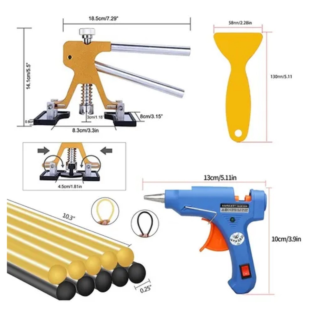 Kit Saca Golpes De Autos Carros Ventosa P/abolladuras 30pcs