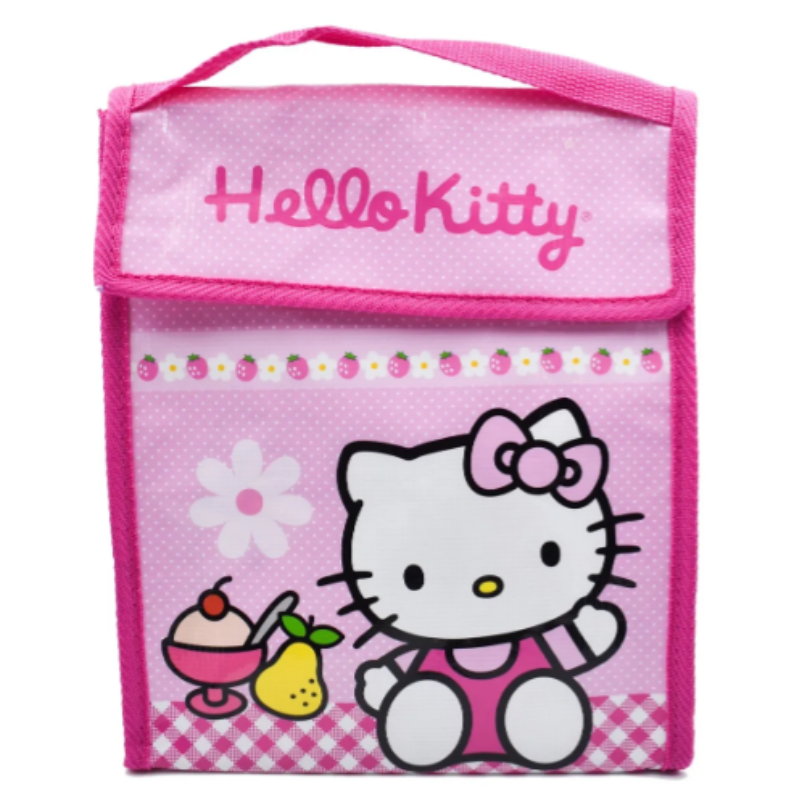 Zak! 1555-2763A Lonchera Hello Kitty Bolsa Termica Bolsa Almuerzo Infantil Y Dama