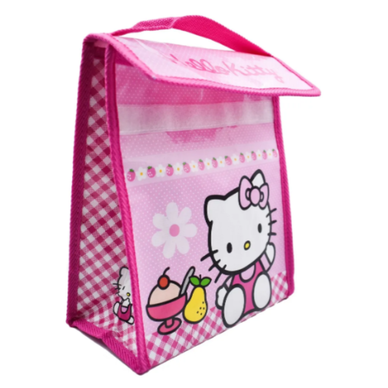 Zak! 1555-2763A Lonchera Hello Kitty Bolsa Termica Bolsa Almuerzo Infantil Y Dama