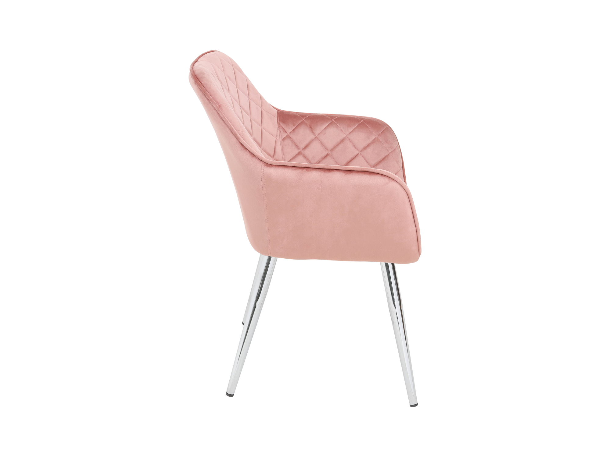 Sillón Individual Hops de Tela color Rosa