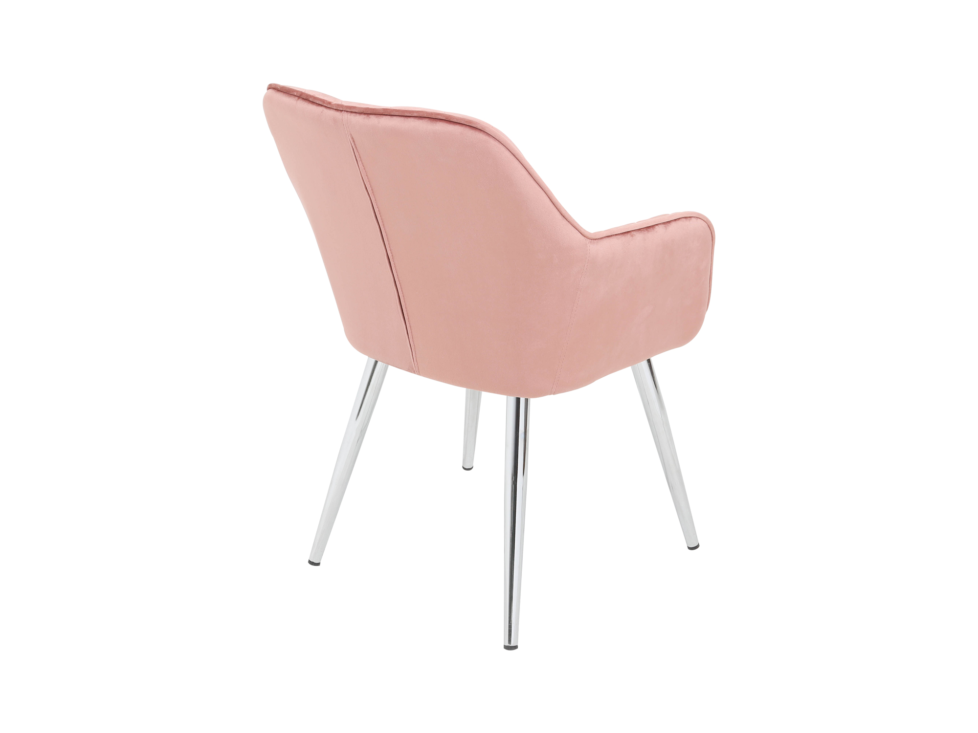 Sillón Individual Hops de Tela color Rosa