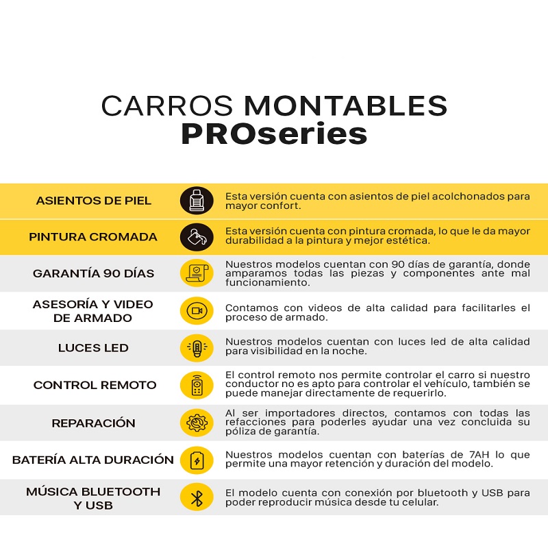Carro CAMIONETA eléctrico montable PROseries piel con control remoto - Verde