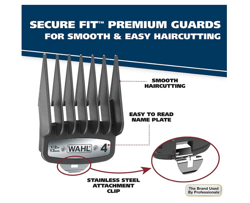 Recoradora De Cabello Wahl Clipper Elite Pro Kit #79602 Profesional con Accesorios