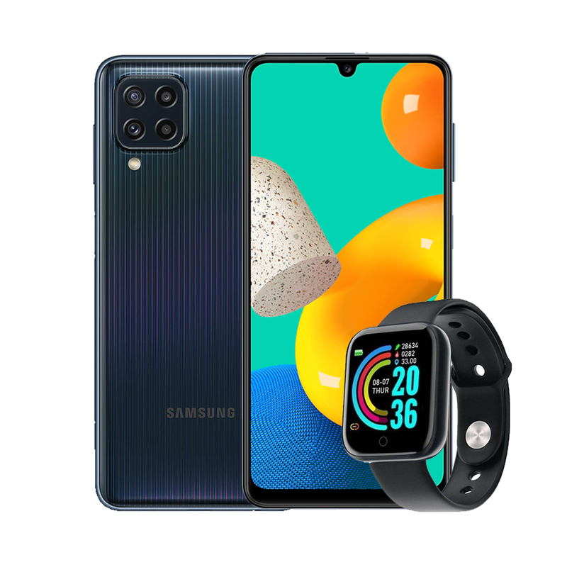 Samsung Galaxy M32 6.4" 4GB 64GB Android Dual Sim - Negro +Smart band