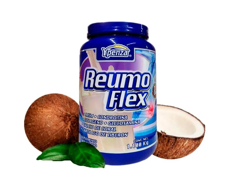 Reumoflex Ypenza® 1.1 Kg Colageno Hidrolizado y Glucosamina Sabor Coco