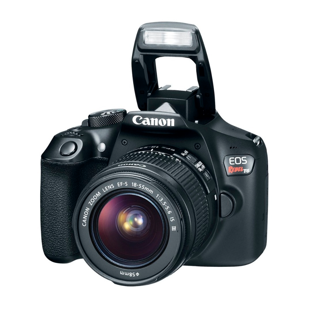 Canon Eos Rebel T6 (EF-S 18-55mm F/3.5-5.6 III ) (Reacondicionado Grado A)