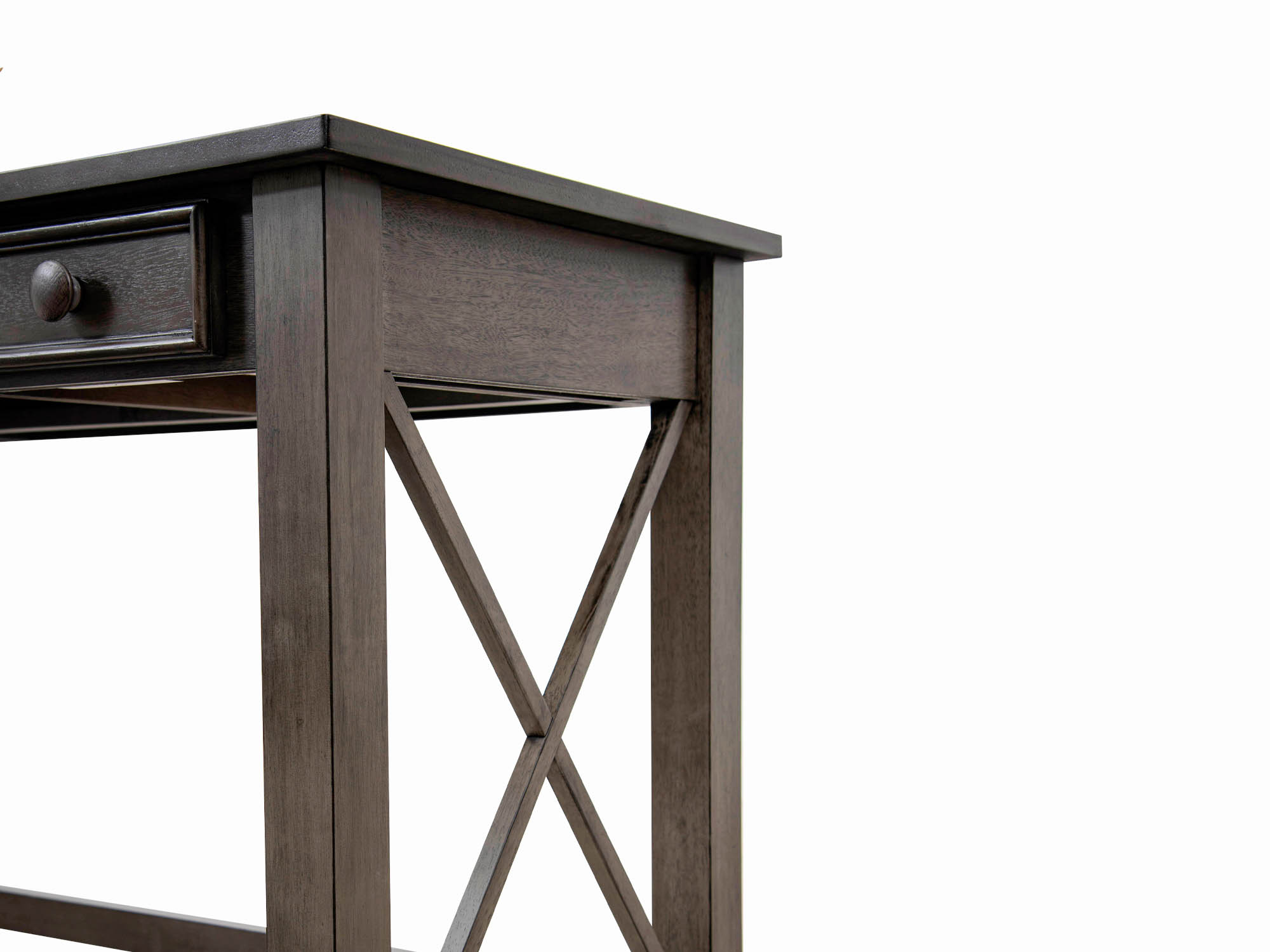 Escritorio Diego de Madera color Gris con Silla